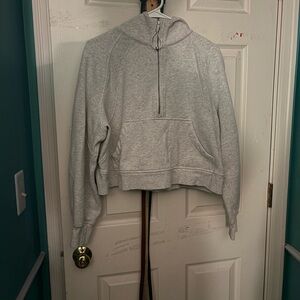Lululemon Athletica 1/4 Zip Scuba Hoodie